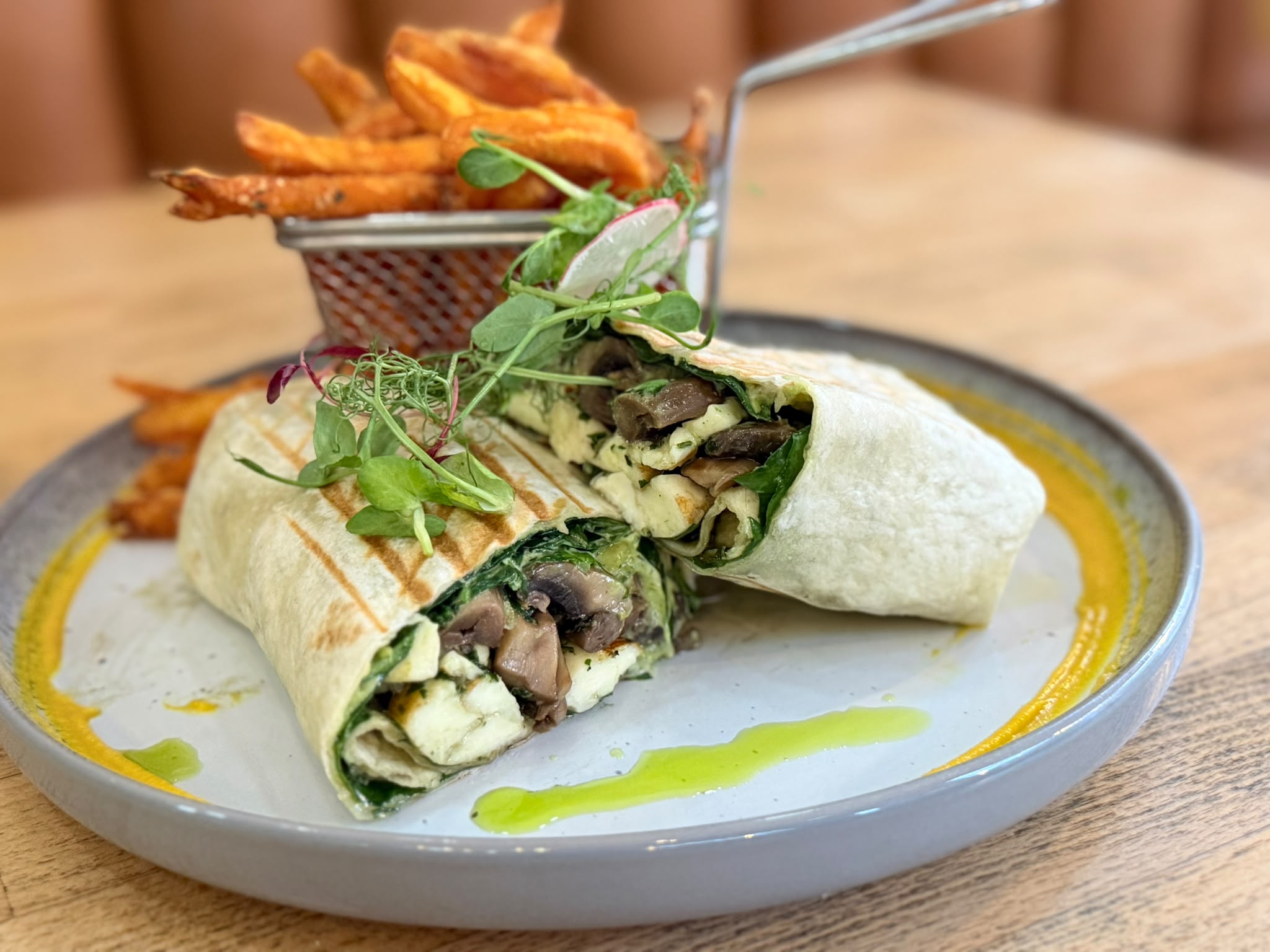 Halloumi Wrap 